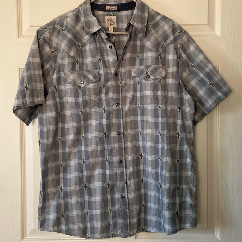 Pearl snap shirt
